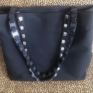 Authentic Salvatore Ferragamo Large Nylon Tote